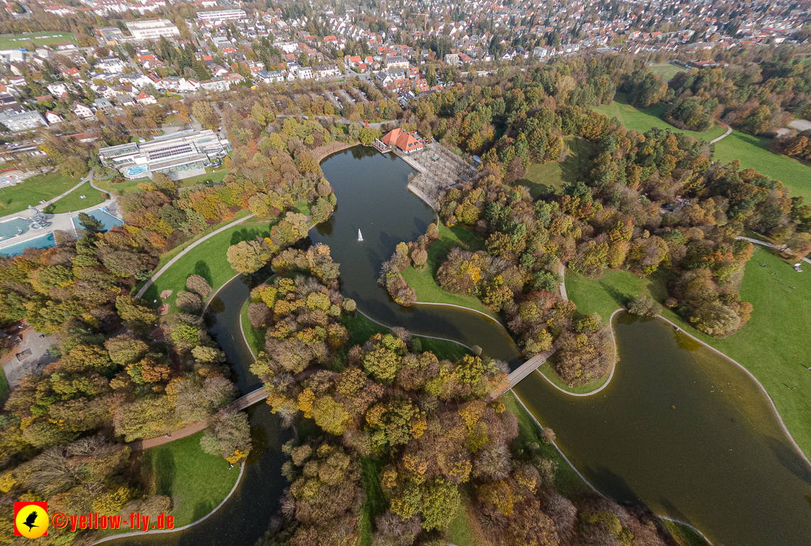 03.11.2022 -  Ostparksee mit Umgebung in Neuperlach
